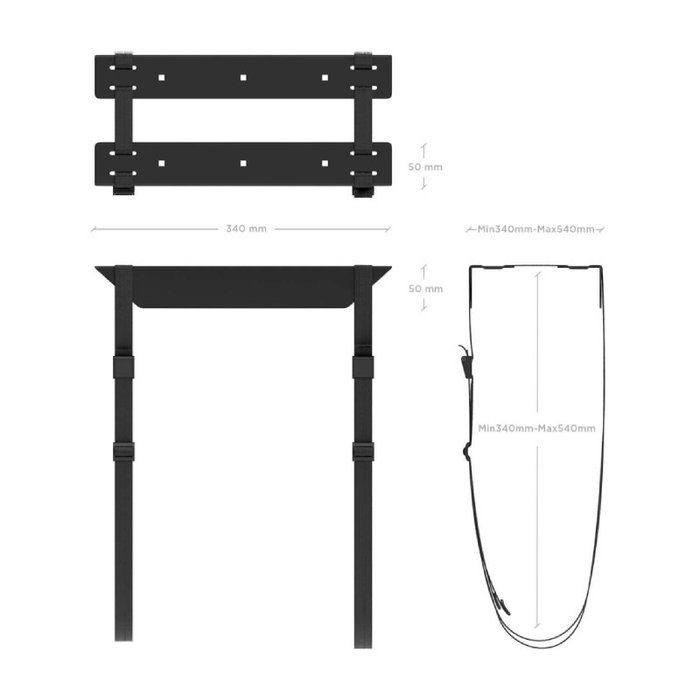 Aisens Soporte para CPU MPC07-209 Negro Aisens Soporte para CPU MPC07-209 Negro